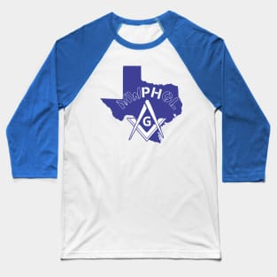 MWPHGLTX - Blue & White Baseball T-Shirt